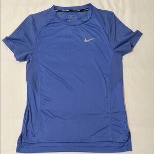 Blue Nike DRI-FIT Running Shirt